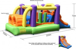 1.2 1724453411 Inflatable Obstacle Course #1 - 18.5 ft