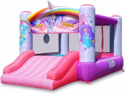 2.1 1729622629 Flying Unicorn Theme Bouncy Castle