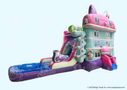 Gabbys20Bounce20House20Combo202 1758045680 Gabby's Doll House Combo (Wet or Dry)